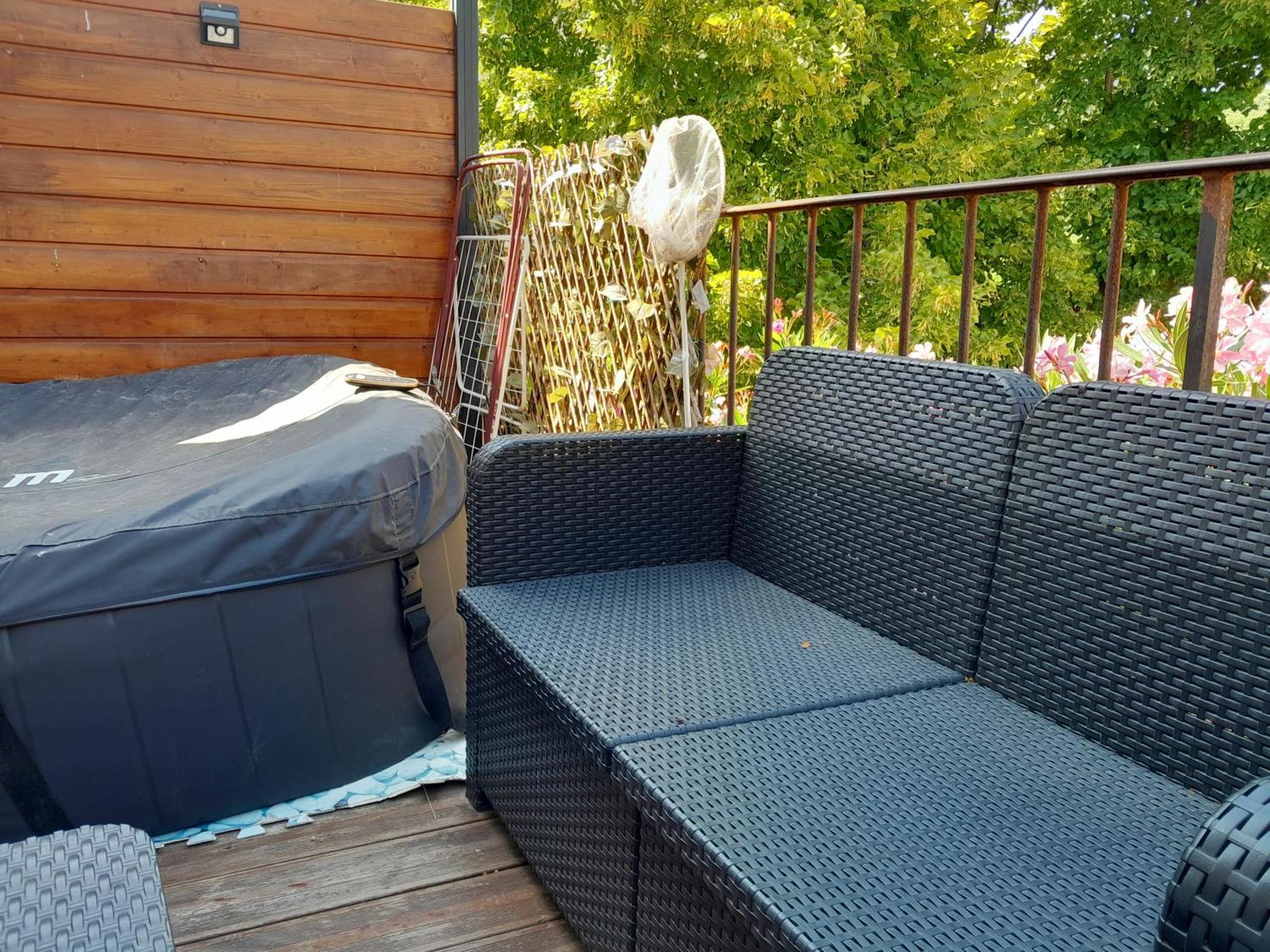 La Terrasse Aux Hirondelles Maison 80M2 2 Chambres 2 Salles De Bains Lagorce  Ngoại thất bức ảnh